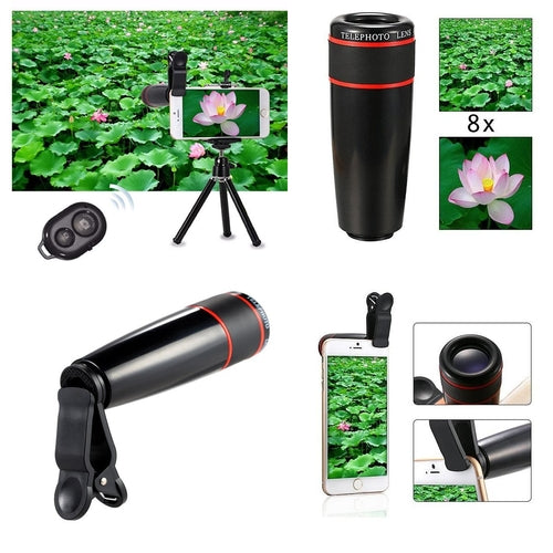Kit Photo Smartphone 11 Objectifs pour iPhone et Android