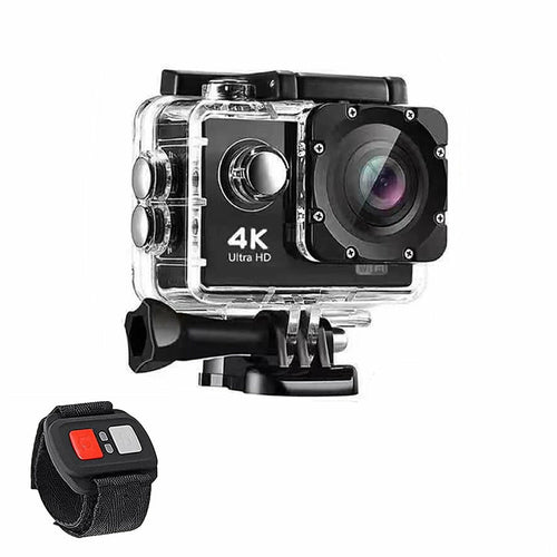 Caméra Sport 4K Wi-Fi Étanche Ultra HD
