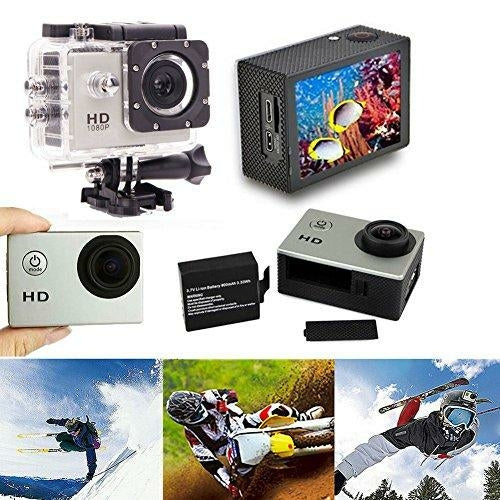 Caméra Sport 4K Wi-Fi Étanche Ultra HD