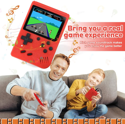Console de Jeux Rétro Portable 400 Jeux Intégrés