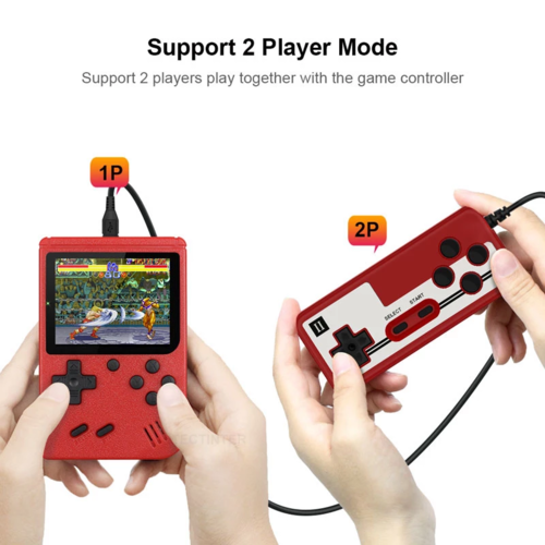 Console de Jeux Rétro Portable 400 Jeux Intégrés