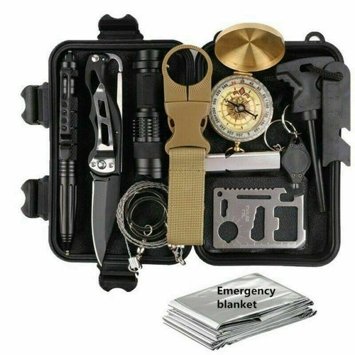 Kit de Survie Multifonction 14 en 1 Outdoor